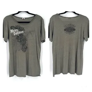 Harley Davidson women’s NY Floral Pocket T Shirt Large ‎ 1,000 Islands 2016 thumbnail 2