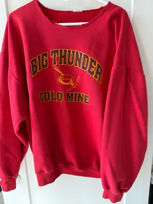 Big thunder crewneck Red Size L thumbnail 1