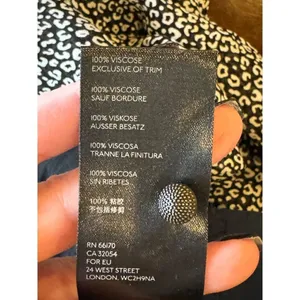 Maeve Anthropologie Black And White Leopard Print Carolyn Mini‎ Dress Size S thumbnail 13