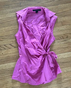 Express pink blouse thumbnail 1