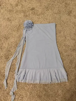 Edikted Blue Mini Dress thumbnail 2