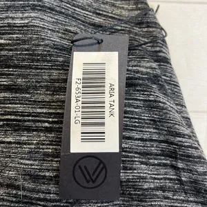 Athletic Tank with built in bra Savvi Black Size L thumbnail 2