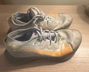 Nike Athletic Shoes - Gray and Orange thumbnail 1