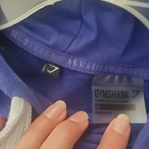 Gymshark Purple Sleeveless Hoodie Size Medium thumbnail 2