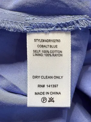 ASTR The Label One Shoulder Ruffle Mini Dress Womens Large Cobalt Blue Chic NWOT thumbnail 15