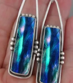 Bohemian Geometric Dangle Earrings Multiple thumbnail 1