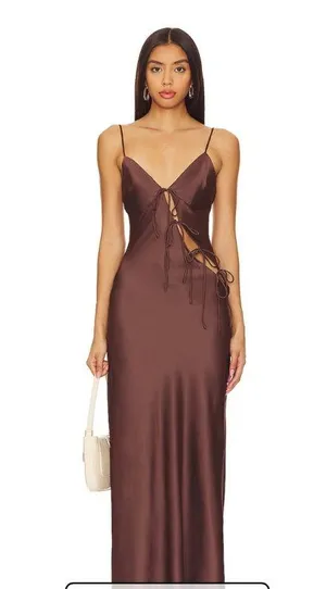 Lioness About A Girl Maxi in Chocolate thumbnail 1