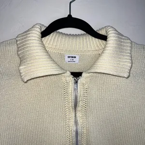 Cotton On Butter Yellow Half-Zip Collar Sweater - womens Large‎ thumbnail 2