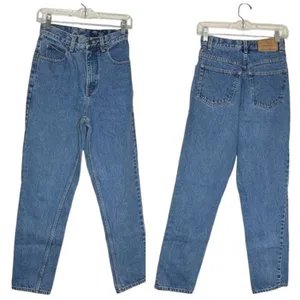 EDDIE BAUER Blue Denim Jeans Classic Fit High Rise Size 4 Mom Jeans thumbnail 9