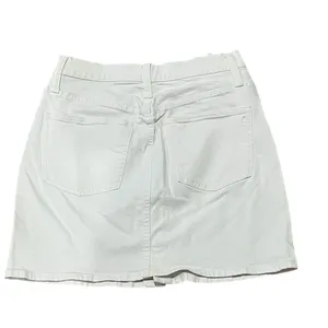 Madewell Women's White Denim Button-Front Mini Skirt Size 28 thumbnail 5
