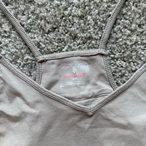 Free People Hot Shot Onesie NWOT Medium Mocha Latte FP Movement thumbnail 6