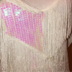 🆕 1920s Sequin and Fringe Flapper Party Mini Dress thumbnail 14