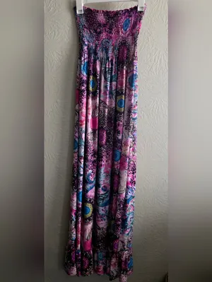 Just Love Medallion Print Maxi Dress Convertible XL thumbnail 2