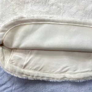 Abercrombie Fitch Women's‎ Sherpa Fleece 1/4 Zip PulloverJacket Cream Size Small thumbnail 7