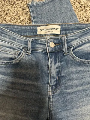 Flying monkey light Wash skinny jeans size 25 thumbnail 2