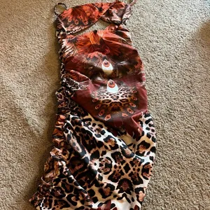 Tiger mist animal print mini dress‎ xs thumbnail 8