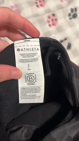 Athleta Conscious Crop Printed A-C thumbnail 4