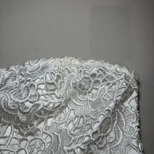 MM Couture Miss Me White‎ Strapless Lace Mini Dress Medium Wedding Cocktail thumbnail 5