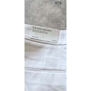 Ann Taylor Wide Leg Crop Jeans Women's 6P Petite White High Rise NWT thumbnail 5
