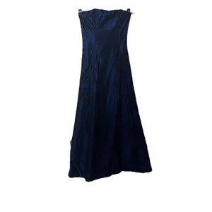 Jessica McClintock for Gunne Sax Blue Glitter Strapless Formal Dress Size 3 thumbnail 3