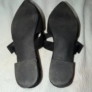 black pointed-toe mules from Rekayla Sz 6.5 thumbnail 5