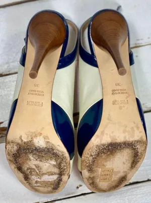 Fendi Open-Toe Ultra high heels thumbnail 6