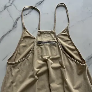 Free People Movement Hot Shot Mocha Latte Jumpsuit Oversize Loungewear thumbnail 8
