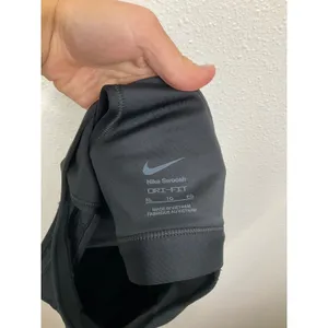 Nike Swoosh‎ Dri-FIT Women Racerback Sports Bra Black XL Medium Support thumbnail 3