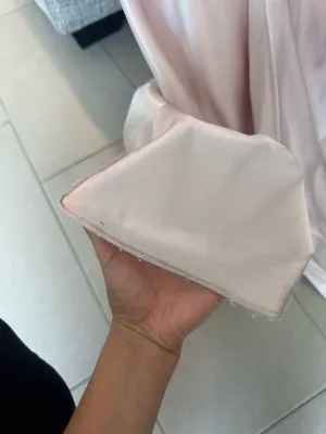 Azazie Pink One Shoulder Dress thumbnail 7