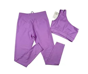 Year Of Ours - Robin Bra and Year Leggings in Tulip Purple thumbnail 2