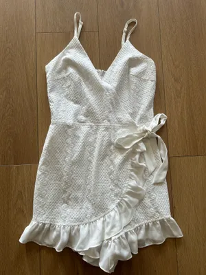 Sugarlips Ivory Lace Romper thumbnail 2