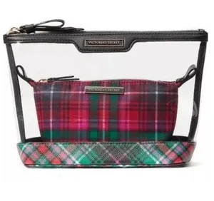 Victoria's Secret Bags Cosmetic Bags - Limited Edition Bright Tartan thumbnail 1