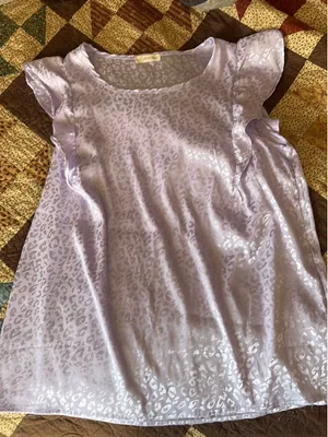 purple cheetah top thumbnail 1