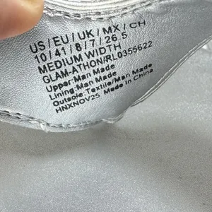 Kenneth‎ Cole REACTION Size-10M Women's Glam-Athon Thong Sandal Silver thumbnail 7