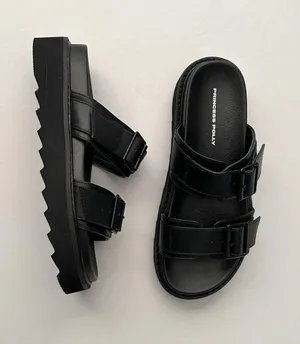 Princess Polly Ma Belle Sandals Black thumbnail 1