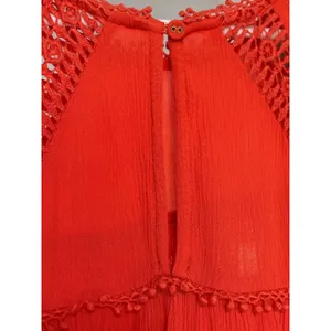 Patrons of Peace Coral Las Palmas Swing Mini Dress size Medium thumbnail 6