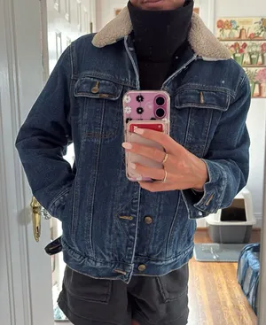 Lee Vintage Denim Fur Lined Jacket thumbnail 1