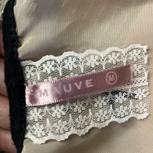 Mauve Lace tan top Black Size M thumbnail 3