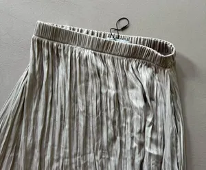 Zara Pleated Midi Skirt thumbnail 7