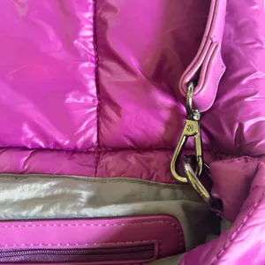 Urban Expression Magenta Puffer Quilted Vegan Shoulder Bag Crossbody Magenta thumbnail 6