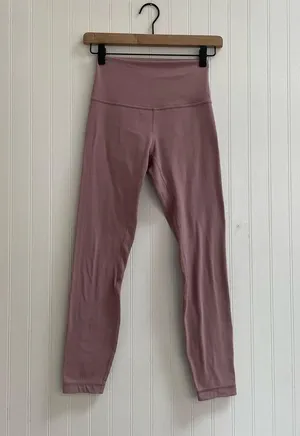 LULULEMON Align Pant Tight Legging II 25" in Vintage Mauve Size 4 thumbnail 8