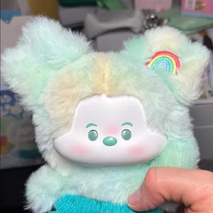 Authentic Miniso Mickey Head In The Clouds Vinyl Plush. Leisure Rainbow thumbnail 6