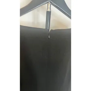 White House Black Market Womens Black Asymmetrical Pleated Hem‎ Sheath Dress 8 thumbnail 5