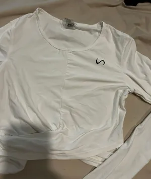 TLF CROP TOP White Size M thumbnail 1