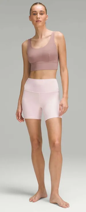 Lululemon flush pink align shorts thumbnail 1