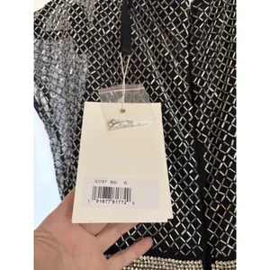Mac Duggal NEW 93787 V-Neck Cap Sleeve Formal Dress Bead Size‎ 6 thumbnail 6
