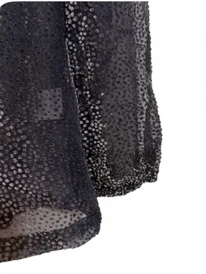 NWT ModCloth Women’s New Sheer's Eve Velvet Dot V-Neck Long Sleeve Top Size M thumbnail 11