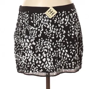 NWT Haute Hippie silk sequined leopard print skirt‎ thumbnail 2