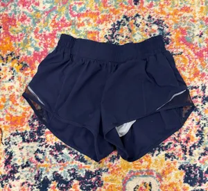 navy blue athletic shorts thumbnail 1