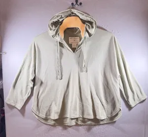 1774 | NWT Jane + Delancey Sage Green French Terry Boxy Hoodie 2X‎ thumbnail 1